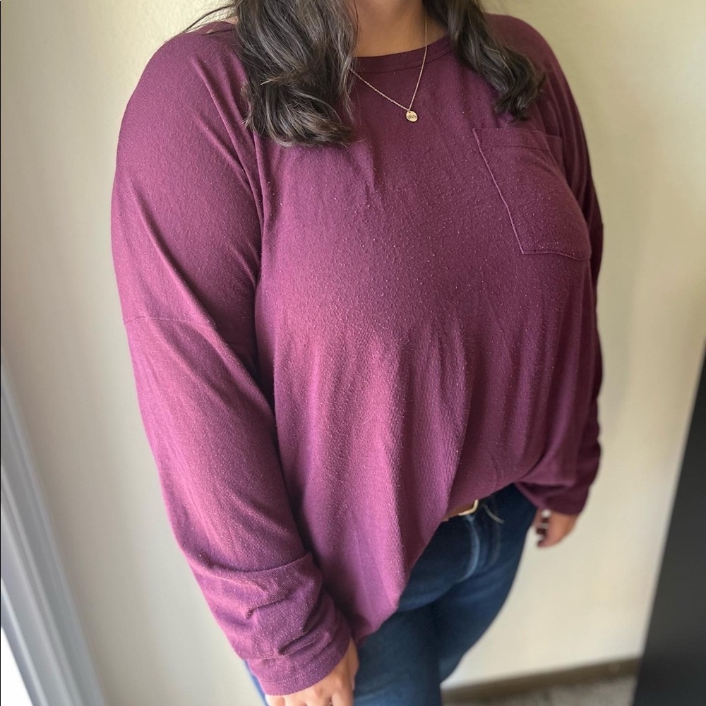 Maroon Old Navy XXL Tee